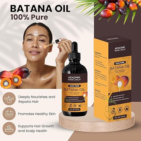 Pure & Natural Batana Oil from Honduras - Ultimate Hair & Skin Care Solution